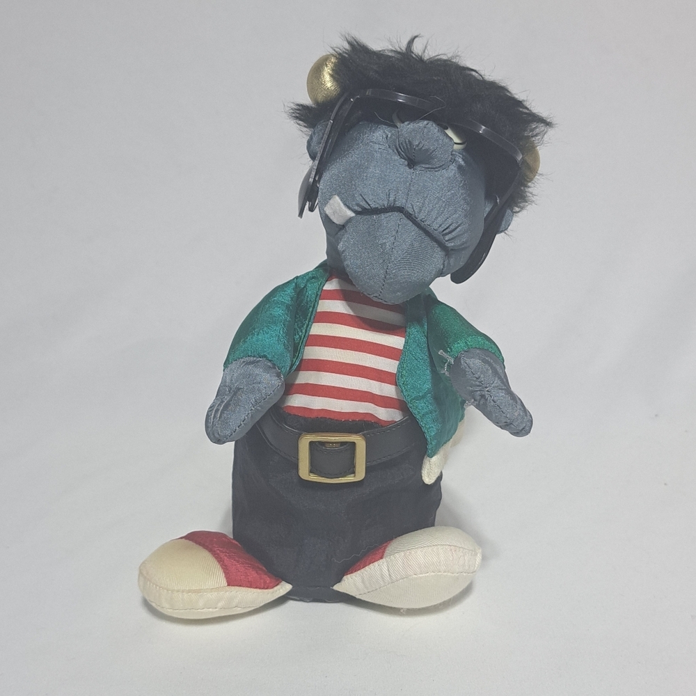 VTG Halloween Rock N Roll‎ Pàls Monster TL Toys Animatronic Tested Works